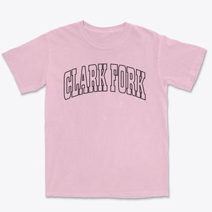 Clark Fork Idaho Trendy Block Premium Heavyweight T-shirt