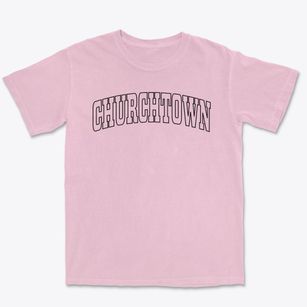 Churchtown Pennsylvania Trendy Block Premium Heavyweight T-shirt