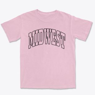 Midwest Wyoming Trendy Block Premium Heavyweight T-shirt