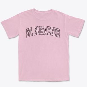 St. Elizabeth Missouri Trendy Block Premium Heavyweight T-shirt