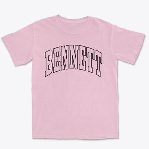 Bennett North Carolina Trendy Block Premium Heavyweight T-shirt