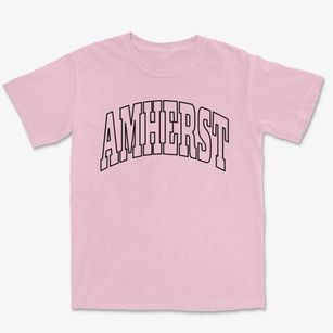 Amherst Maine Trendy Block Premium Heavyweight T-shirt