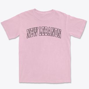 New Lebanon Pennsylvania Trendy Block Premium Heavyweight T-shirt