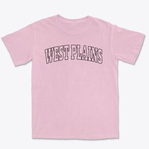 West Plains Missouri Trendy Block Premium Heavyweight T-shirt