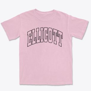 Ellicott New York Trendy Block Premium Heavyweight T-shirt