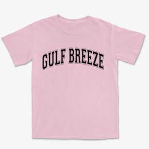 Gulf Breeze Florida Varsity Premium Heavyweight T-shirt