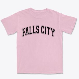 Falls City Nebraska Varsity Premium Heavyweight T-shirt