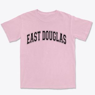East Douglas Massachusetts Varsity Premium Heavyweight T-shirt