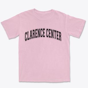 Clarence Center New York Varsity Premium Heavyweight T-shirt
