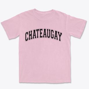 Chateaugay New York Varsity Premium Heavyweight T-shirt
