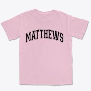 Matthews North Carolina Varsity Premium Heavyweight T-shirt