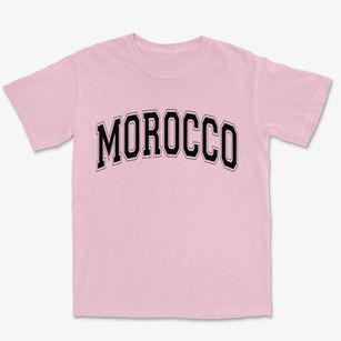 Morocco Indiana Varsity Premium Heavyweight T-shirt