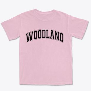Woodland North Carolina Varsity Premium Heavyweight T-shirt