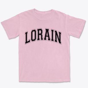 Lorain Pennsylvania Varsity Premium Heavyweight T-shirt