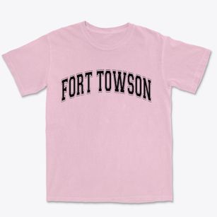 Fort Towson Oklahoma Varsity Premium Heavyweight T-shirt