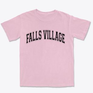 Falls Village Connecticut Varsity Premium Heavyweight T-shirt