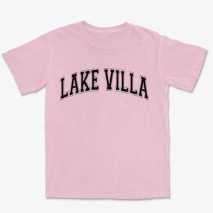 Lake Villa Illinois Varsity Premium Heavyweight T-shirt