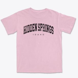 Hidden Springs Idaho Urban Vibe Premium Heavyweight T-shirt