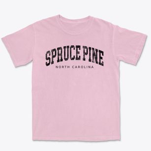 Spruce Pine North Carolina Urban Vibe Premium Heavyweight T-shirt
