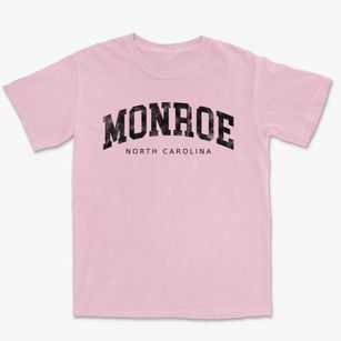 Monroe North Carolina Urban Vibe Premium Heavyweight T-shirt