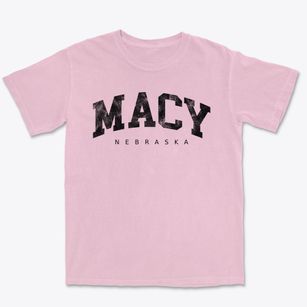 Macy Nebraska Urban Vibe Premium Heavyweight T-shirt