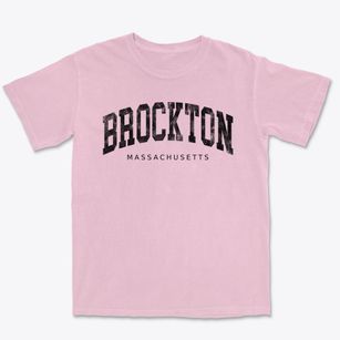 Brockton Massachusetts Urban Vibe Premium Heavyweight T-shirt