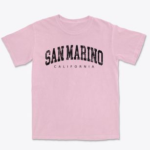 San Marino California Urban Vibe Premium Heavyweight T-shirt