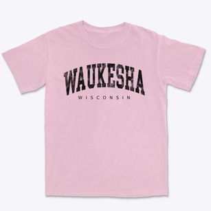 Waukesha Wisconsin Urban Vibe Premium Heavyweight T-shirt