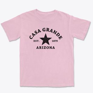 Casa Grande Arizona Star Premium Heavyweight T-shirt