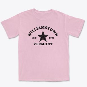 Williamstown Vermont Star Premium Heavyweight T-shirt
