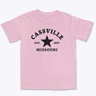 Cassville Missouri Star Premium Heavyweight T-shirt