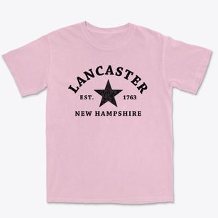 Lancaster New Hampshire Star Premium Heavyweight T-shirt
