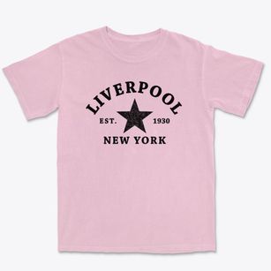 Liverpool New York Star Premium Heavyweight T-shirt