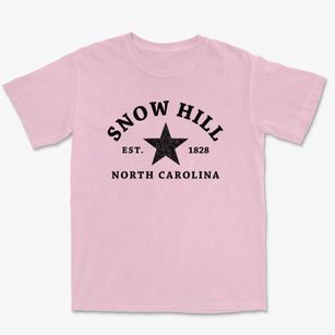 Snow Hill North Carolina Star Premium Heavyweight T-shirt