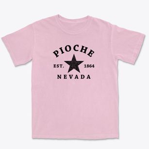 Pioche Nevada Star Premium Heavyweight T-shirt