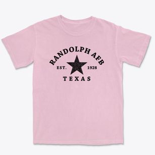 Randolph Afb Texas Star Premium Heavyweight T-shirt