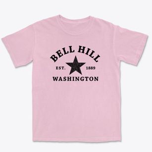 Bell Hill Washington Star Premium Heavyweight T-shirt