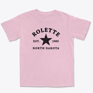 Rolette North Dakota Star Premium Heavyweight T-shirt
