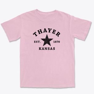 Thayer Kansas Star Premium Heavyweight T-shirt