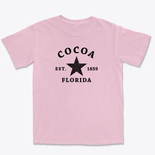 Cocoa Florida Star Premium Heavyweight T-shirt