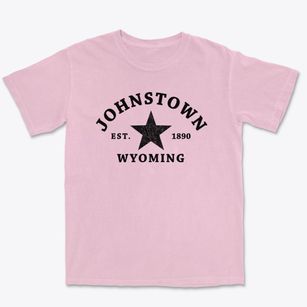 Johnstown Wyoming Star Premium Heavyweight T-shirt
