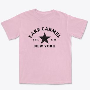 Lake Carmel New York Star Premium Heavyweight T-shirt