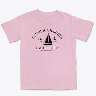 Cuyahoga Heights Ohio Yacht Club Premium Heavyweight T-shirt