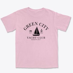 Green City Missouri Yacht Club Premium Heavyweight T-shirt