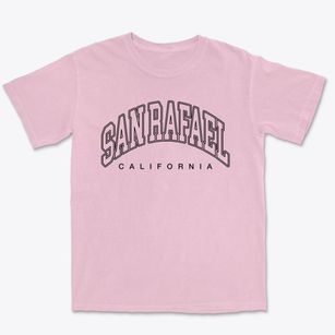 San Rafael California Inline Premium Heavyweight T-shirt