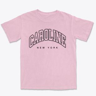 Caroline New York Inline Premium Heavyweight T-shirt