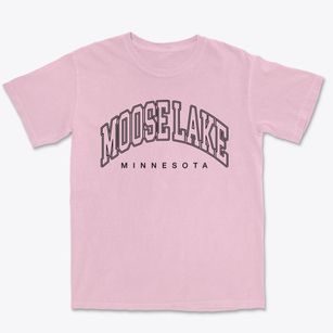 Moose Lake Minnesota Inline Premium Heavyweight T-shirt