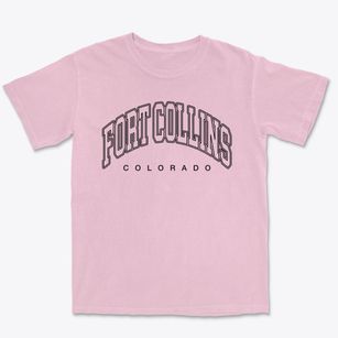 Fort Collins Colorado Inline Premium Heavyweight T-shirt