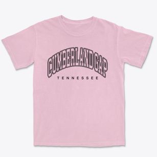 Cumberland Gap Tennessee Inline Premium Heavyweight T-shirt