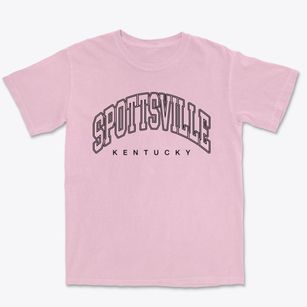 Spottsville Kentucky Inline Premium Heavyweight T-shirt